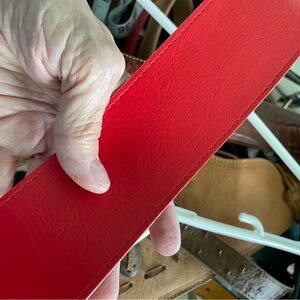 Vibrant Scarlet Women's Belt